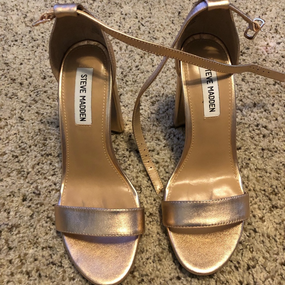 Steve Madden wedge open toe sandals-8.5